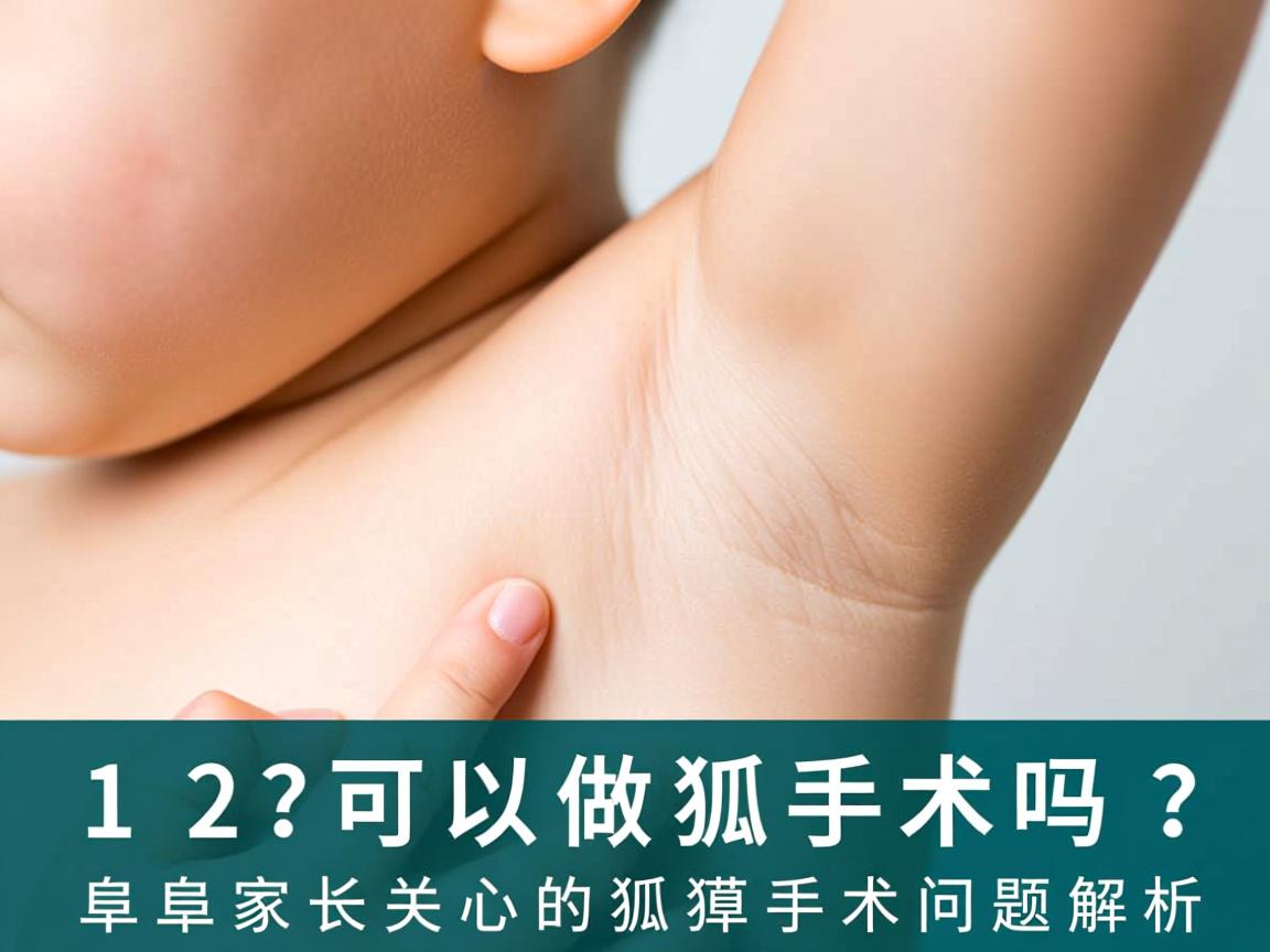 12岁可以做狐臭手术吗？阜阳家长关心的狐臭手术问题解析