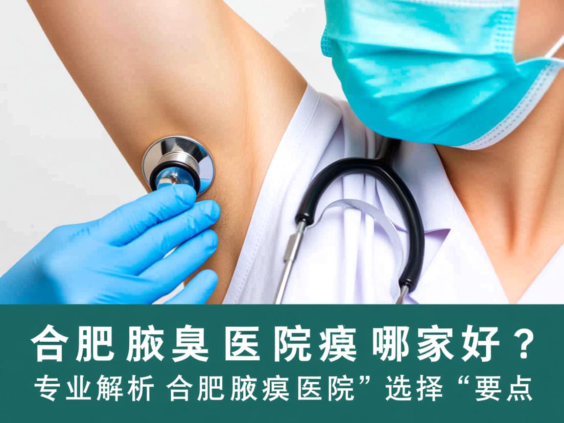 合肥腋臭医院哪家好?专业解析合肥腋臭医院的选择要点 合肥腋臭医院哪家好?专业解析合肥腋臭医院的选择要点