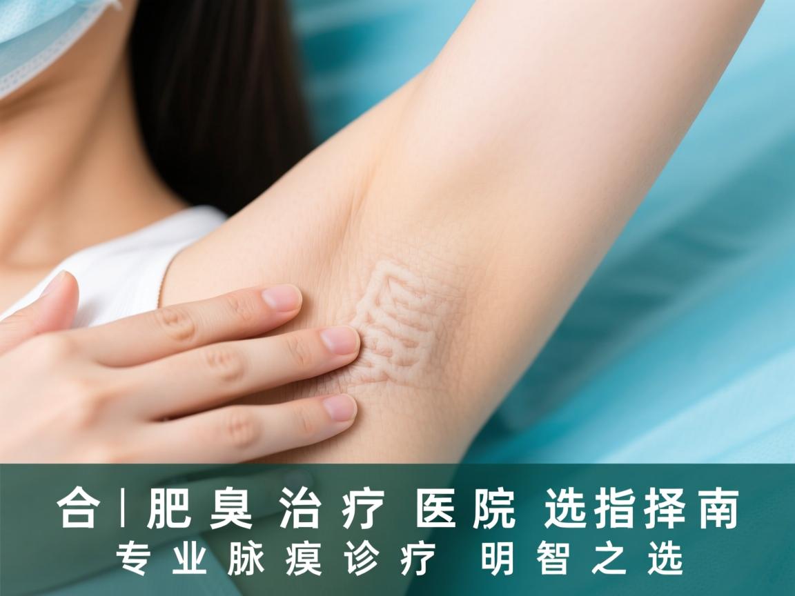 合肥腋臭治疗医院选择指南，专业腋臭诊疗的明智之选