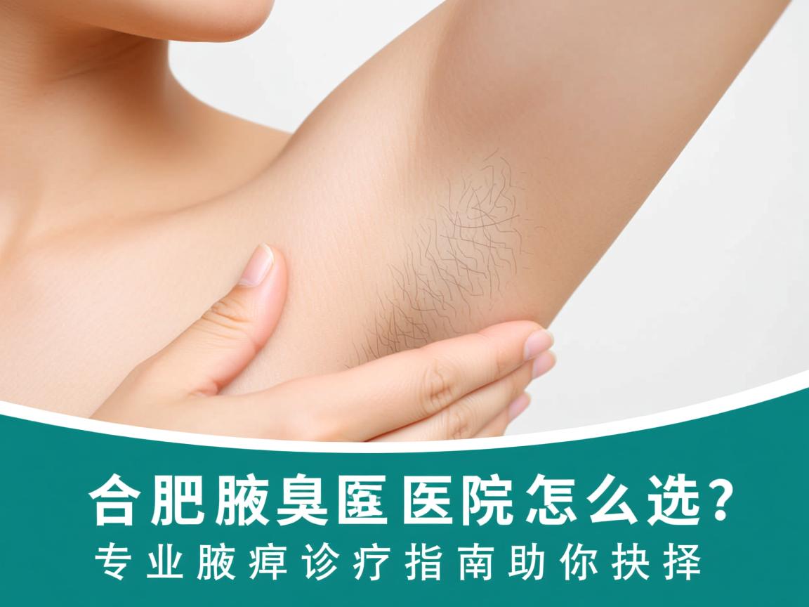合肥腋臭医院怎么选?专业腋臭诊疗指南助你抉择 合肥腋臭医院怎么选?专业腋臭诊疗指南助你抉择