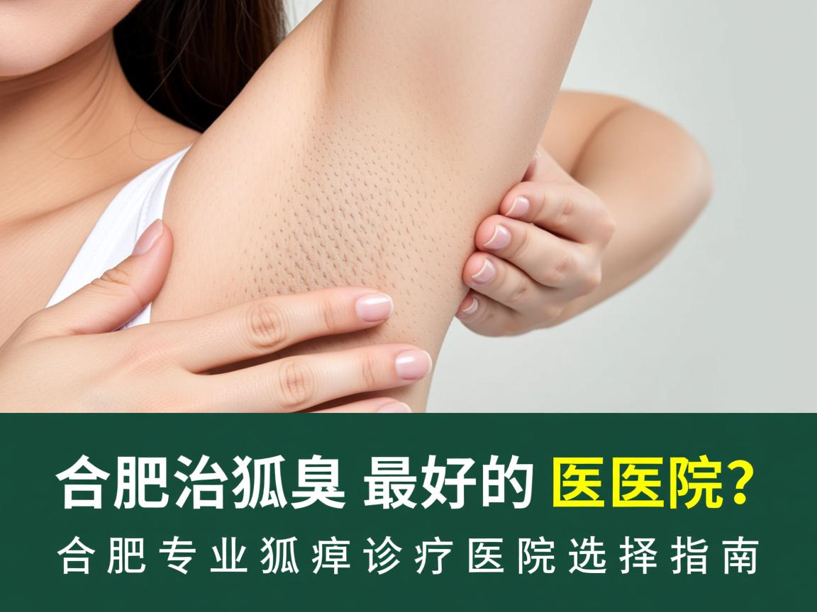 合肥治狐臭最好的医院？合肥专业狐臭诊疗医院选择指南