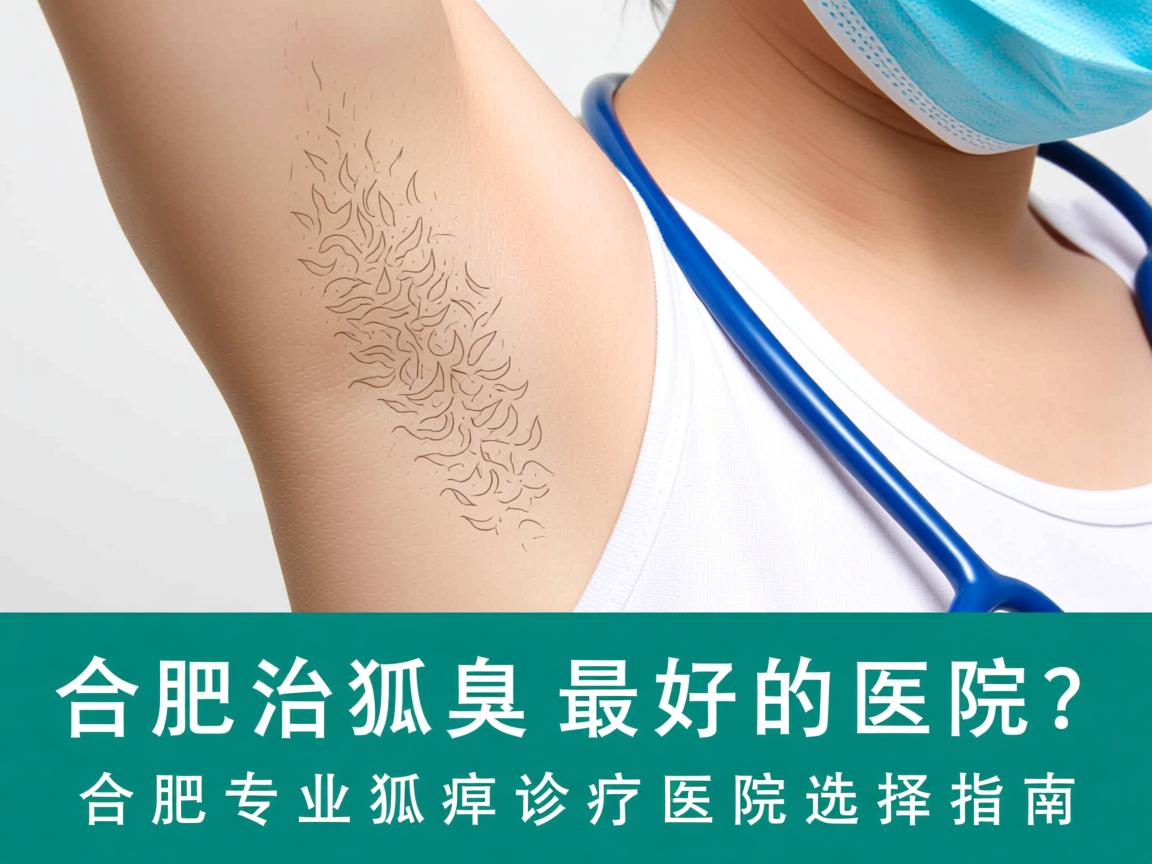 合肥治狐臭最好的医院？合肥专业狐臭诊疗医院选择指南