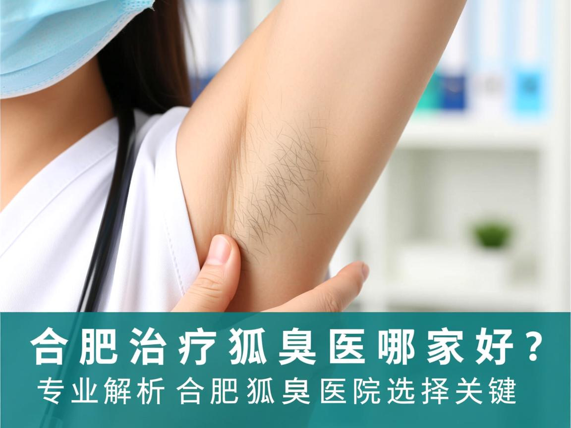 合肥治疗狐臭医院哪家好？专业解析合肥狐臭医院选择关键