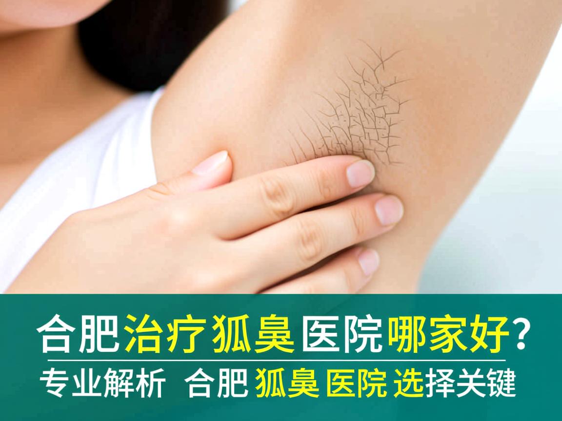 合肥治疗狐臭医院哪家好？专业解析合肥狐臭医院选择关键