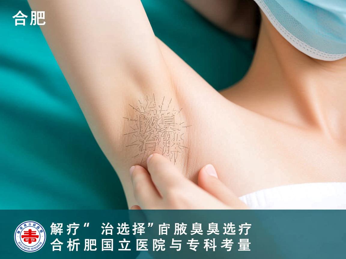 合肥腋臭治疗选择，解析合肥腋臭治疗的国立医院与专科考量