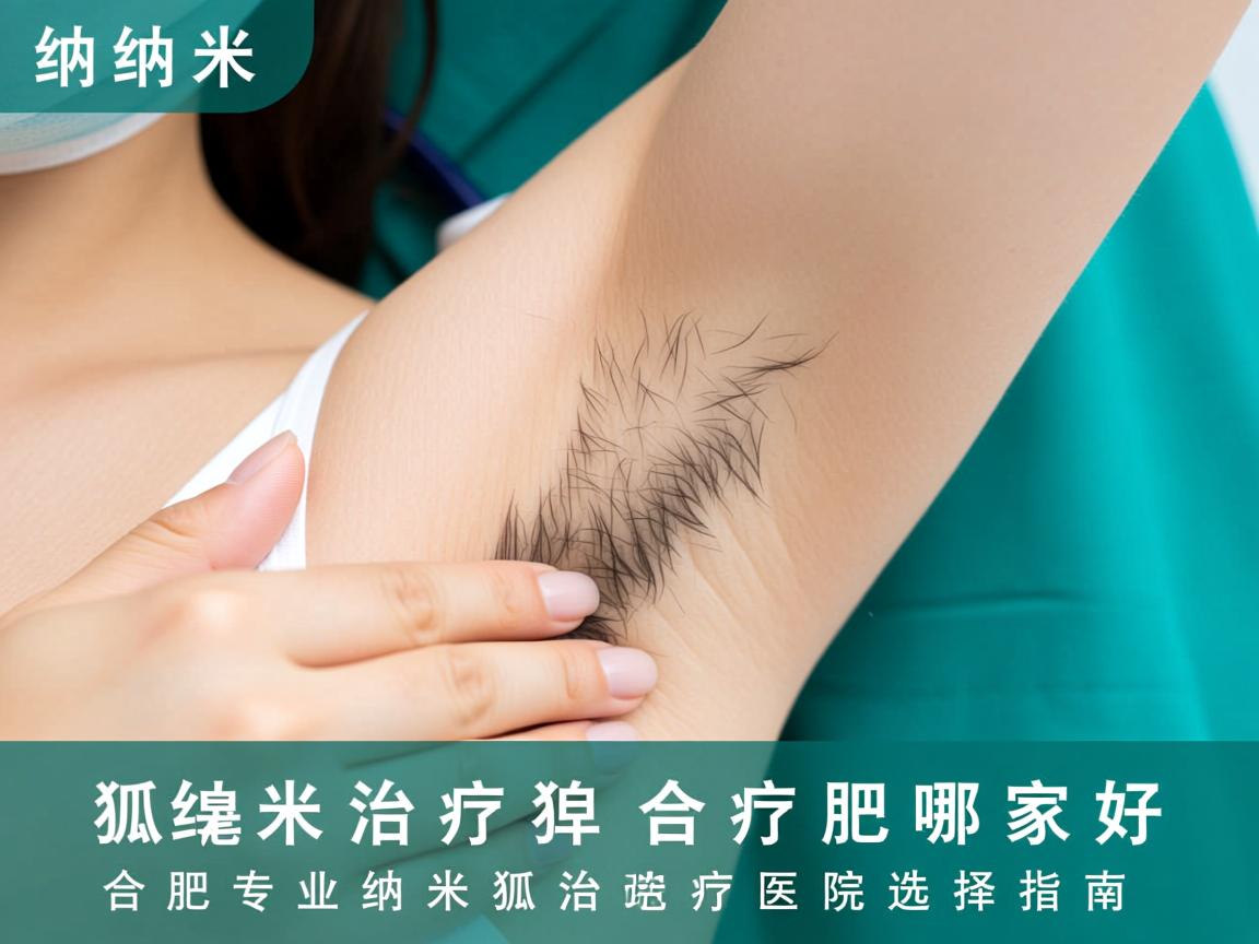 纳米治疗狐臭合肥哪家好，合肥专业纳米狐臭治疗医院选择指南