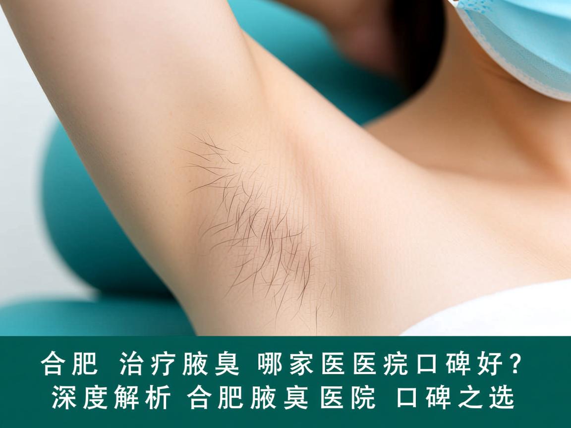在合肥治疗腋臭哪家医院口碑好？深度解析合肥腋臭医院口碑之选