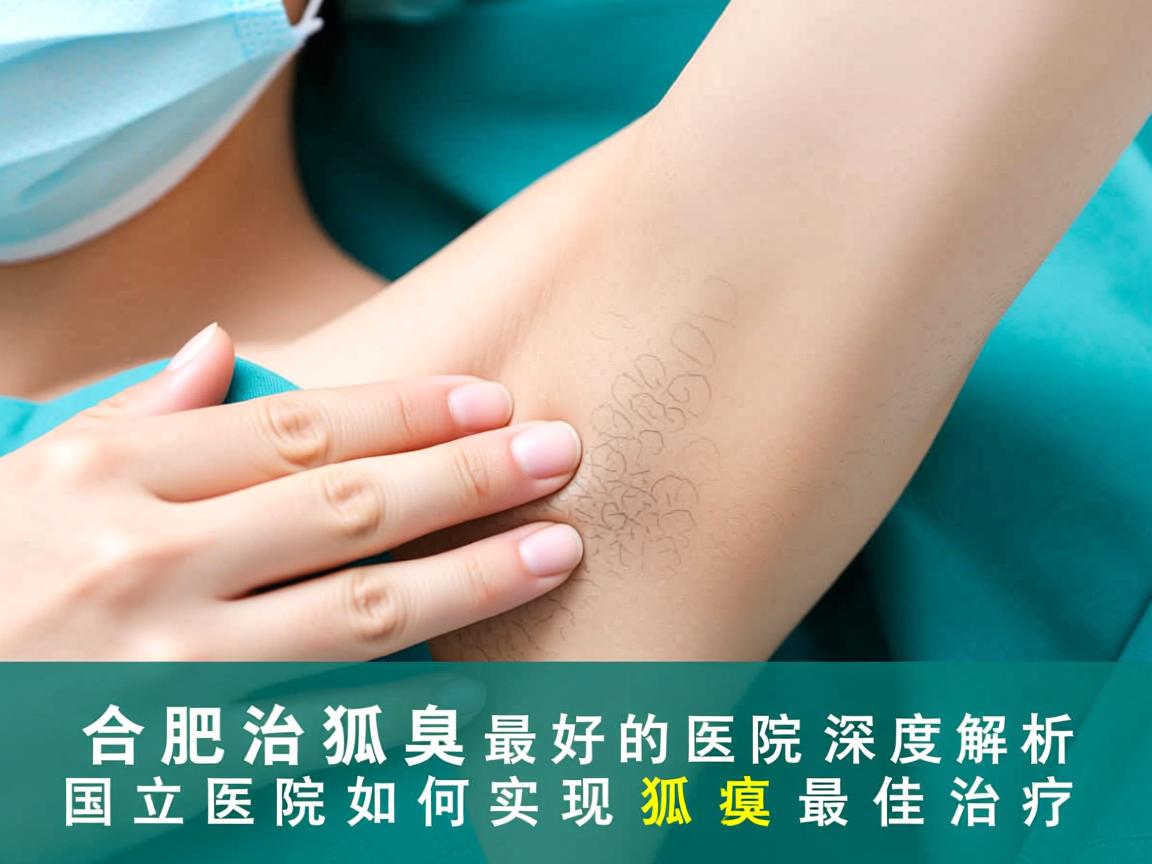 合肥治狐臭最好的医院，深度解析国立医院如何实现狐臭最佳治疗