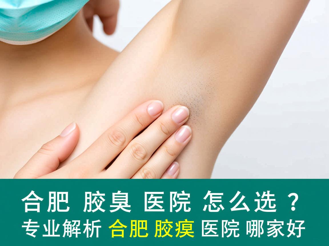合肥腋臭医院怎么选？专业解析合肥腋臭医院哪家好