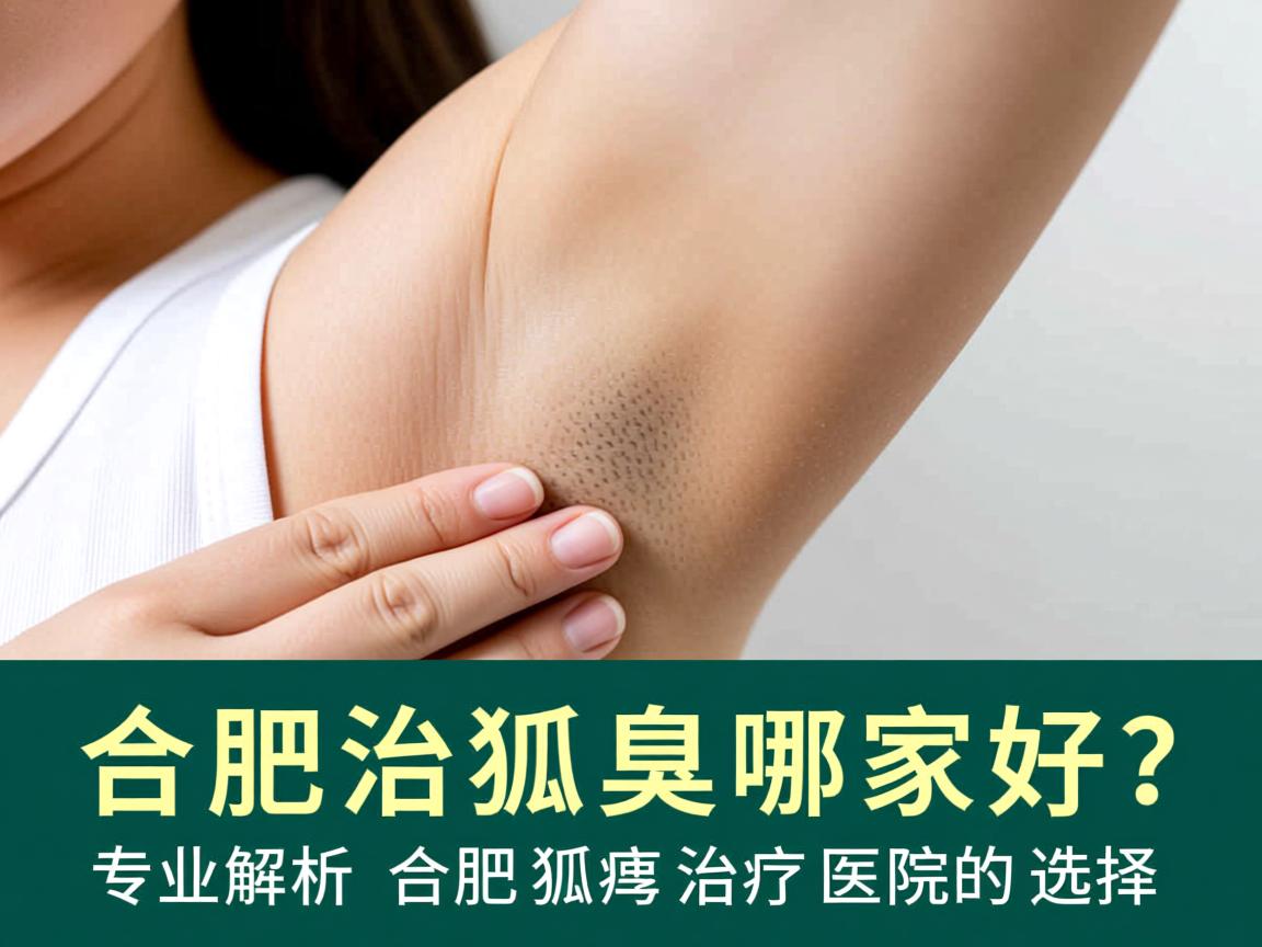合肥治狐臭哪家好？专业解析合肥狐臭治疗医院的选择