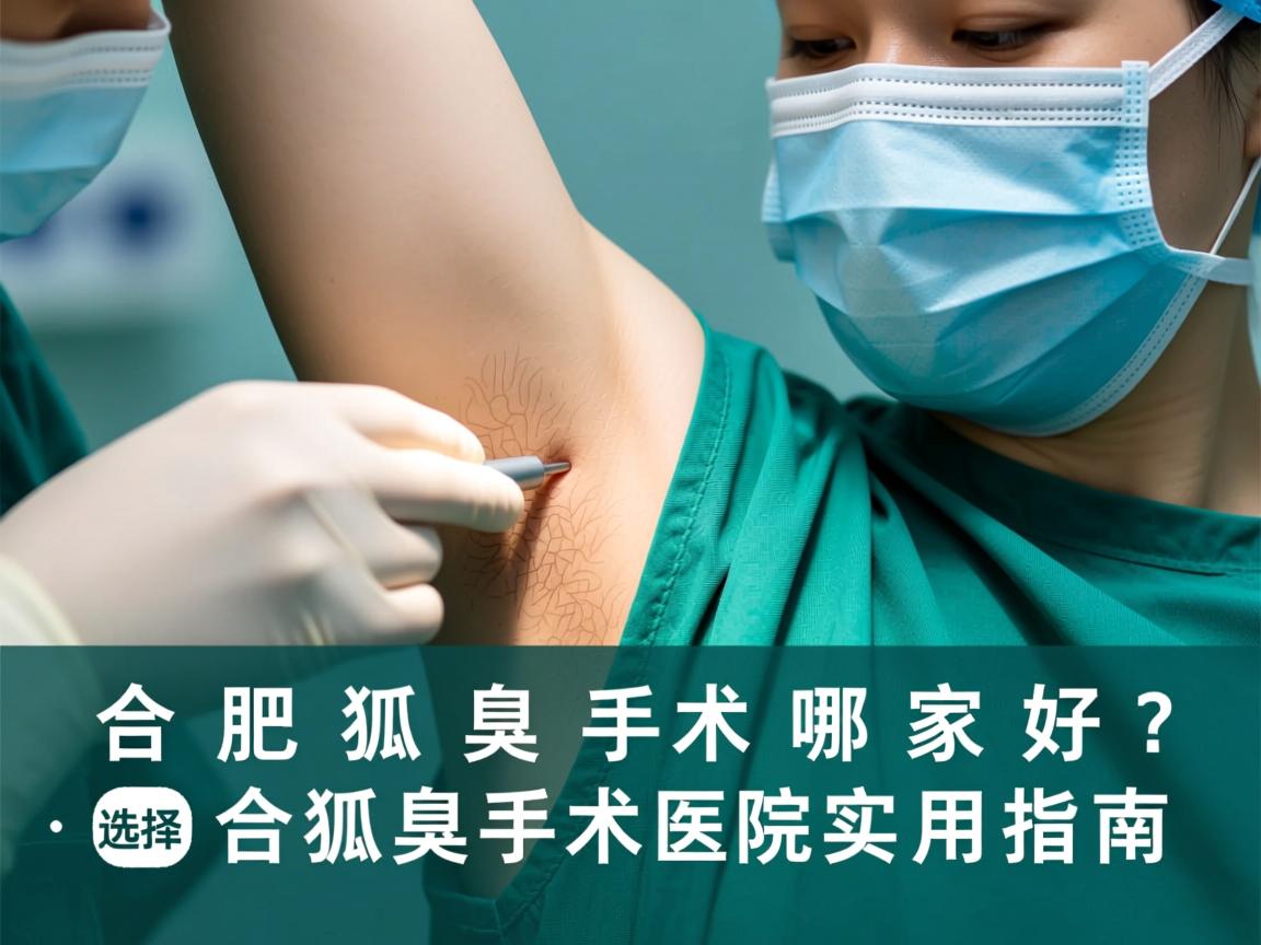 合肥狐臭手术哪家好?选择合肥狐臭手术医院的实用指南 合肥狐臭手术哪家好?选择合肥狐臭手术医院的实用指南
