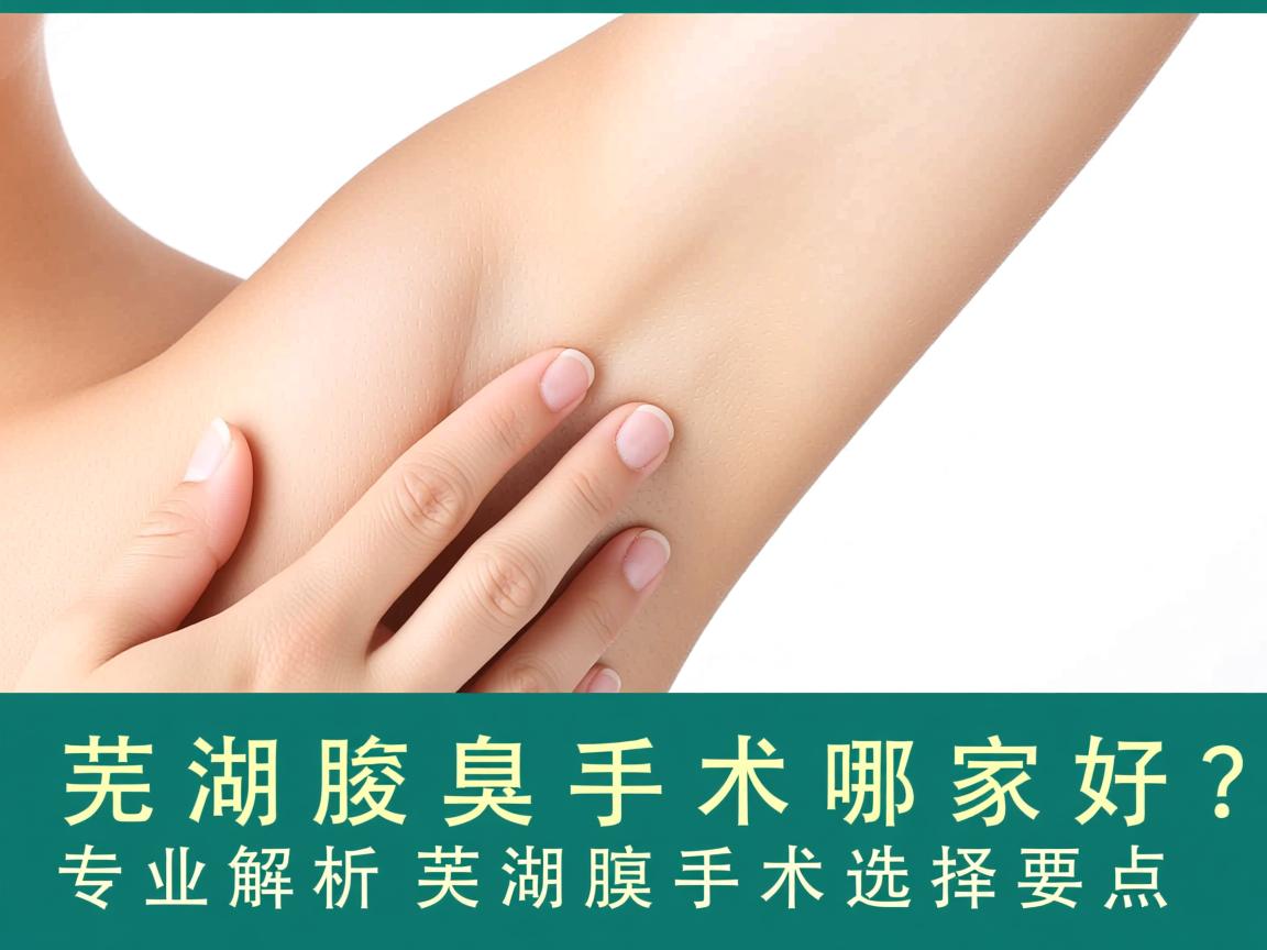 芜湖腋臭手术哪家好?专业解析芜湖腋臭手术选择要点 芜湖腋臭手术哪家好?专业解析芜湖腋臭手术选择要点