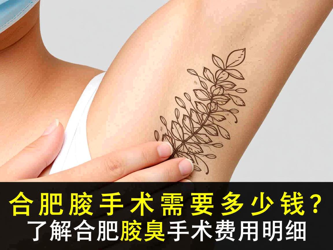 合肥腋臭手术需要多少钱?了解合肥腋臭手术费用明细 合肥腋臭手术需要多少钱?了解合肥腋臭手术费用明细