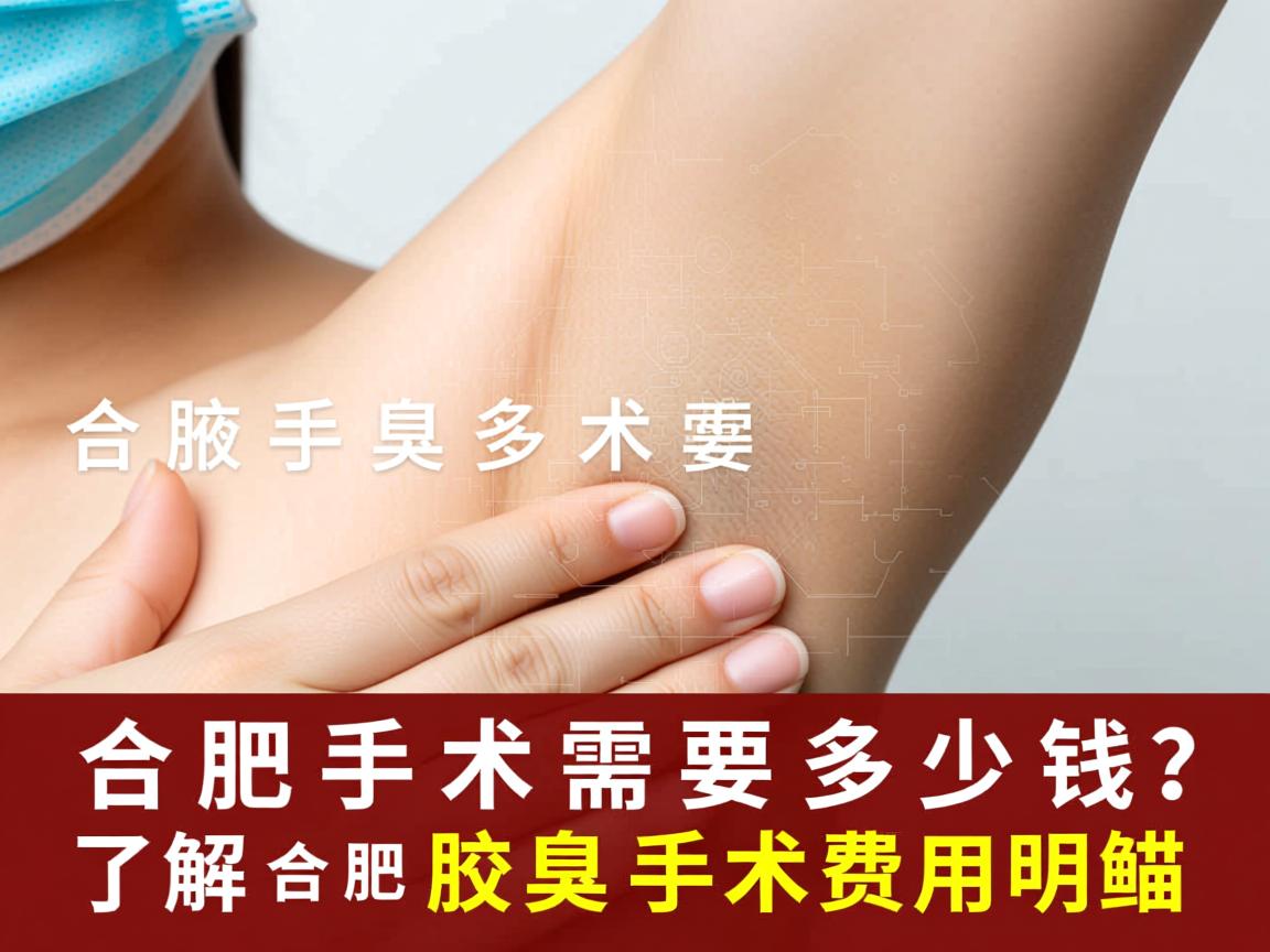 合肥腋臭手术需要多少钱?了解合肥腋臭手术费用明细 合肥腋臭手术需要多少钱?了解合肥腋臭手术费用明细