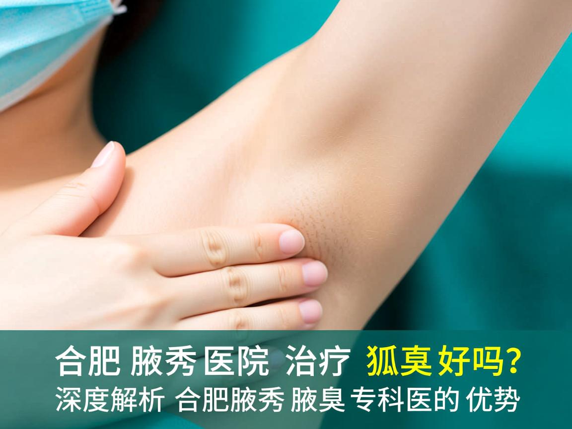 合肥腋秀医院治疗狐臭好吗？深度解析合肥腋秀腋臭专科的优势