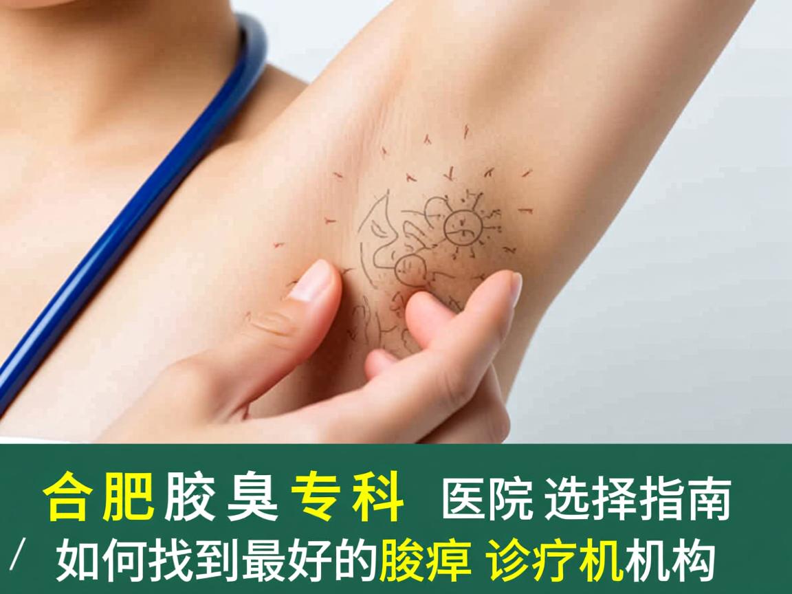 合肥腋臭专科医院选择指南，如何找到最好的腋臭诊疗机构