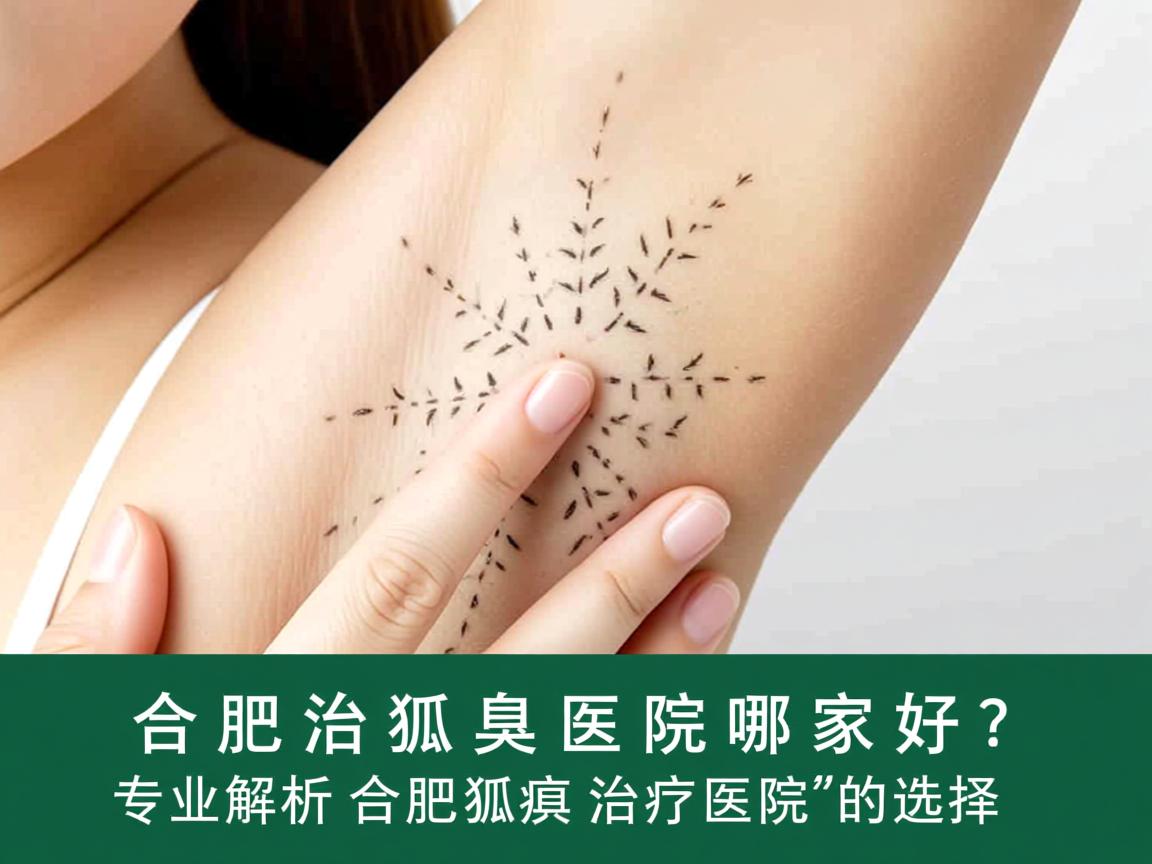 合肥治狐臭医院哪家好？专业解析合肥狐臭治疗医院的选择