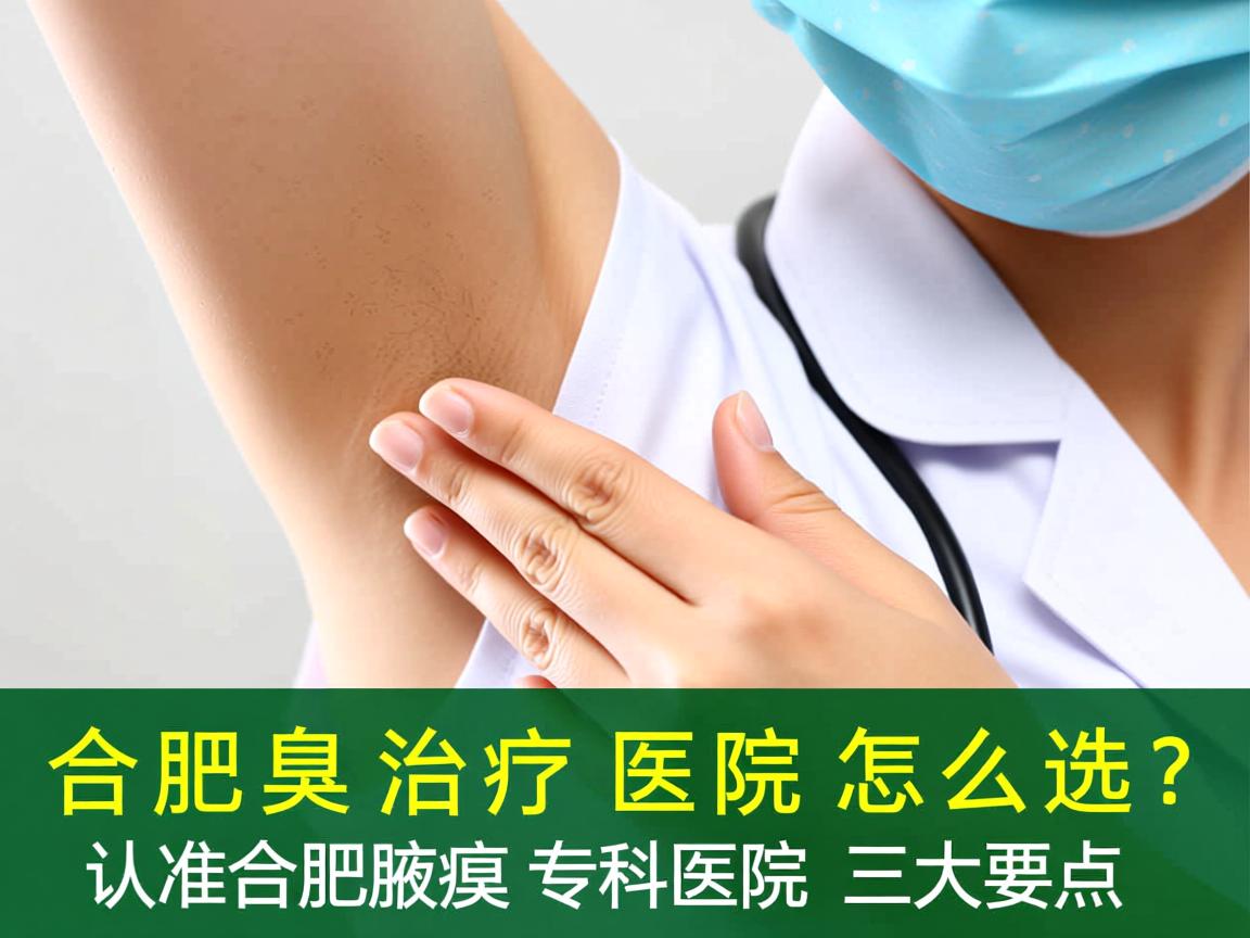 合肥腋臭治疗医院怎么选?认准合肥腋臭专科医院三大要点 合肥腋臭治疗医院怎么选?认准合肥腋臭专科医院三大要点