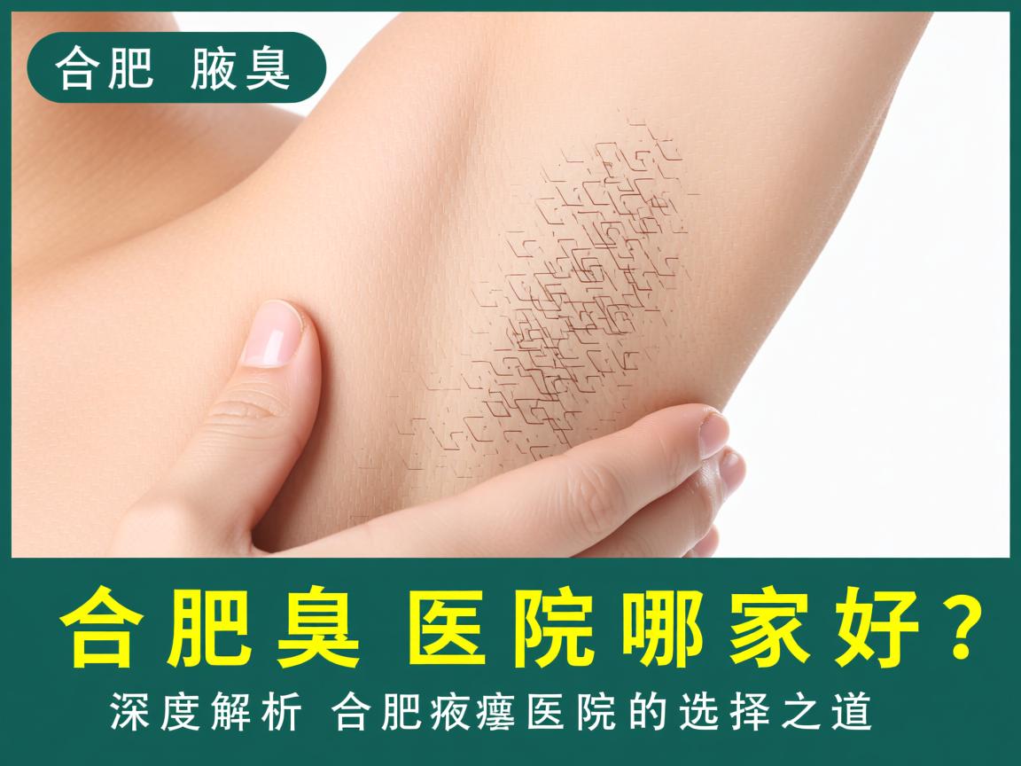 合肥腋臭医院哪家好？深度解析合肥腋臭医院的选择之道