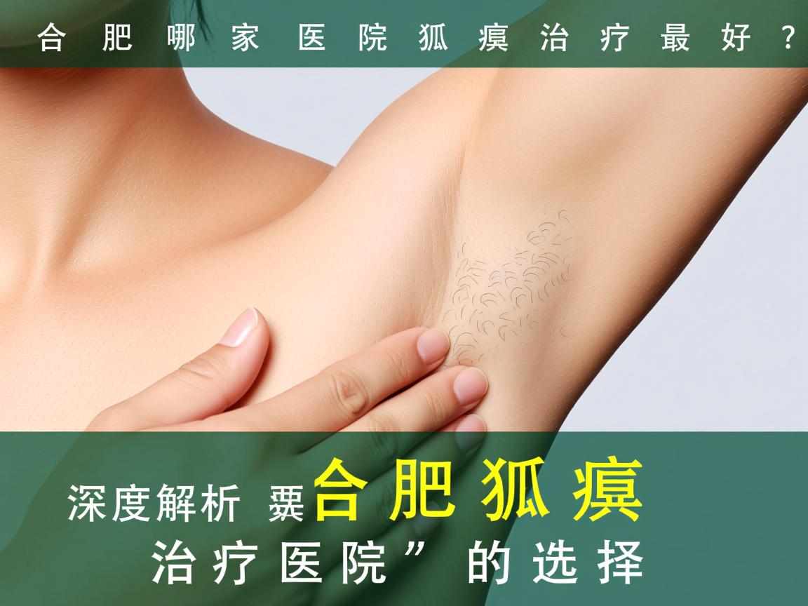 合肥哪家医院狐臭治疗最好？深度解析合肥狐臭治疗医院的选择