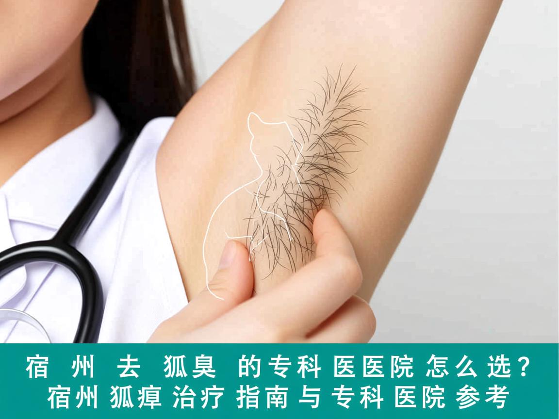 宿州去狐臭的专科医院怎么选?宿州狐臭治疗指南与专科医院参考 宿州去狐臭的专科医院怎么选?宿州狐臭治疗指南与专科医院参考
