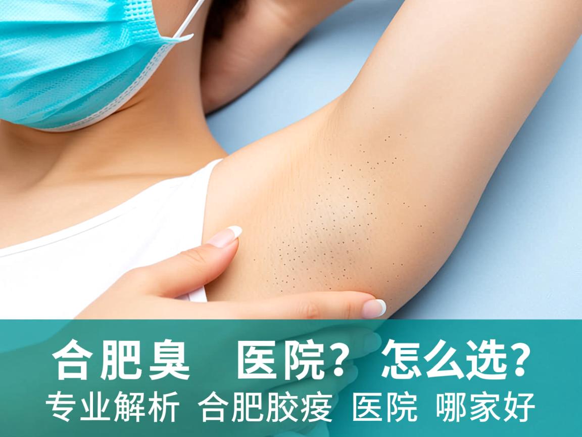 合肥腋臭医院怎么选？专业解析合肥腋臭医院哪家好