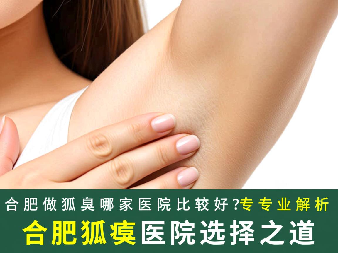 合肥做狐臭哪家医院比较好?专业解析合肥狐臭医院选择之道 合肥做狐臭哪家医院比较好?专业解析合肥狐臭医院选择之道