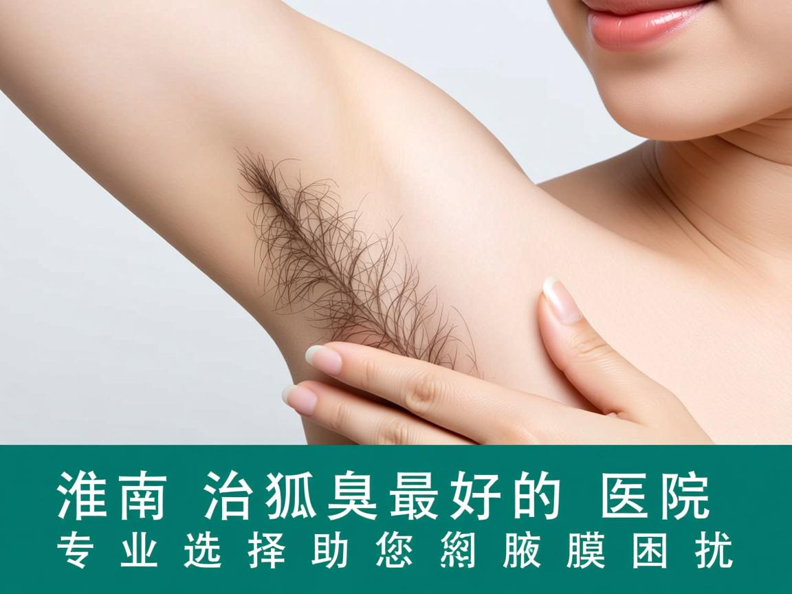 淮南治狐臭最好的医院，专业选择助您告别腋臭困扰