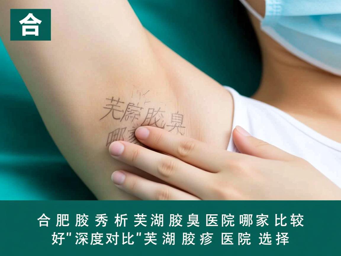 合肥腋秀解析，芜湖腋臭医院哪家比较好，深度对比芜湖腋臭医院选择
