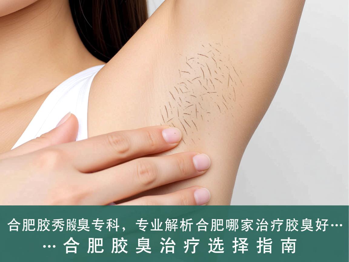 合肥腋秀腋臭专科，专业解析合肥哪家治疗腋臭好，合肥腋臭治疗选择指南