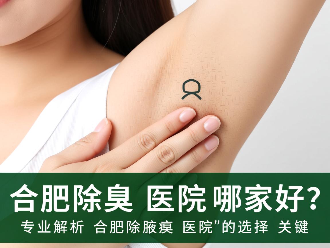 合肥除腋臭医院哪家好？专业解析合肥除腋臭医院的选择关键