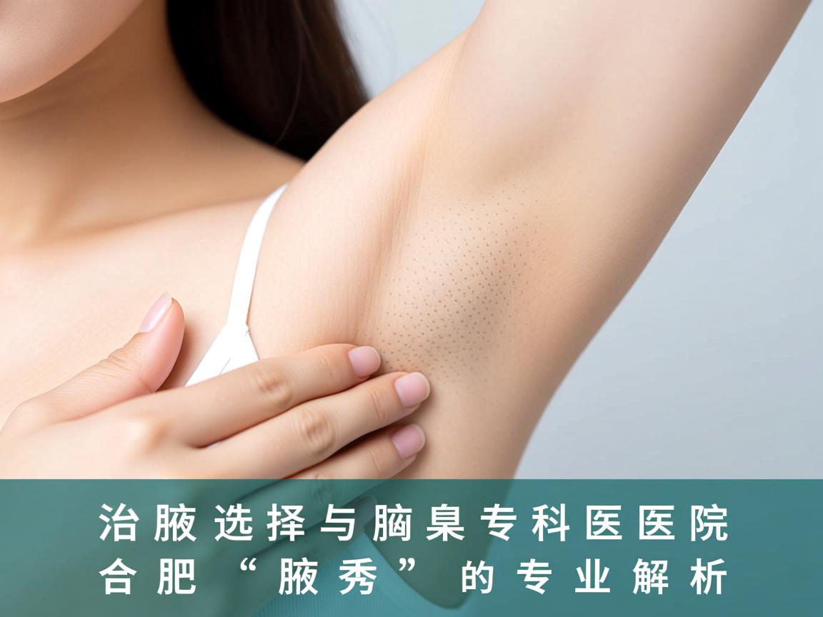 腋臭治疗选择与腋臭专科医院，合肥腋秀的专业解析