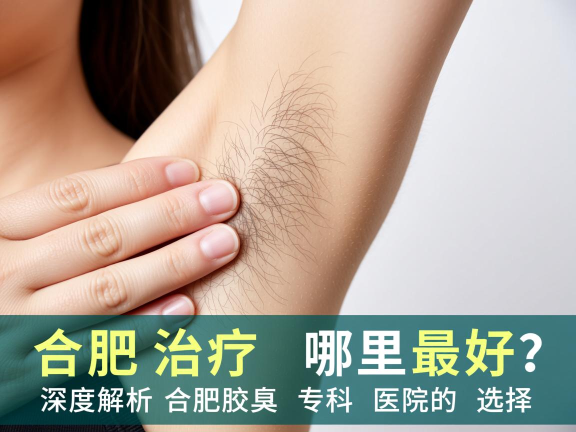合肥腋臭治疗哪里最好？深度解析合肥腋臭专科医院的选择