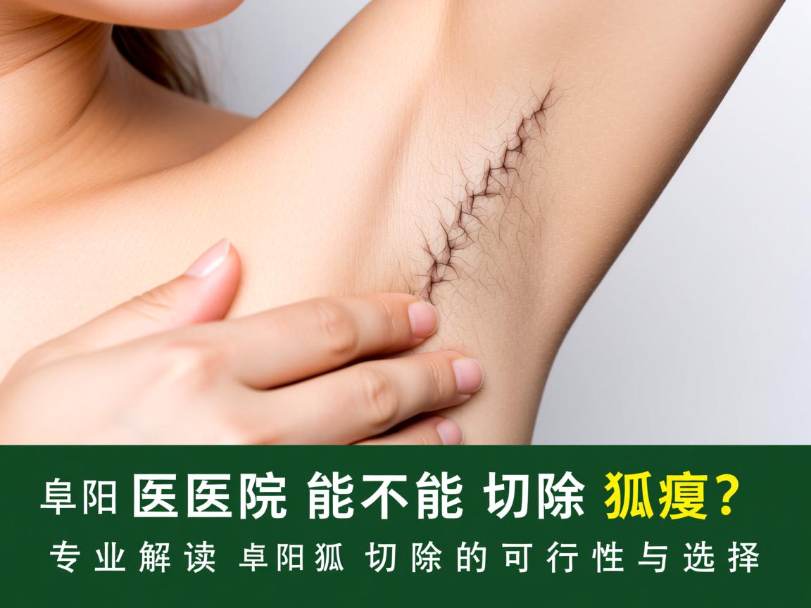 阜阳医院能不能切除狐臭？专业解读阜阳狐臭切除的可行性与选择