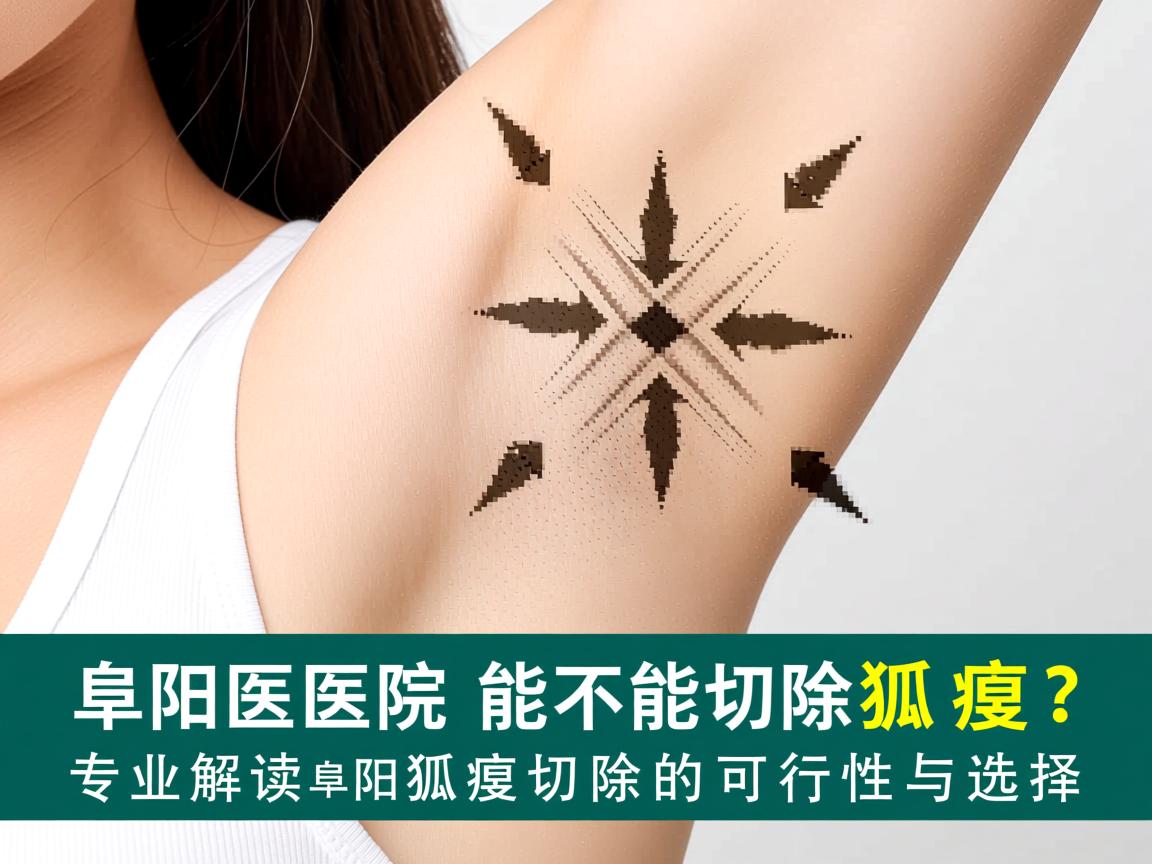 阜阳医院能不能切除狐臭？专业解读阜阳狐臭切除的可行性与选择