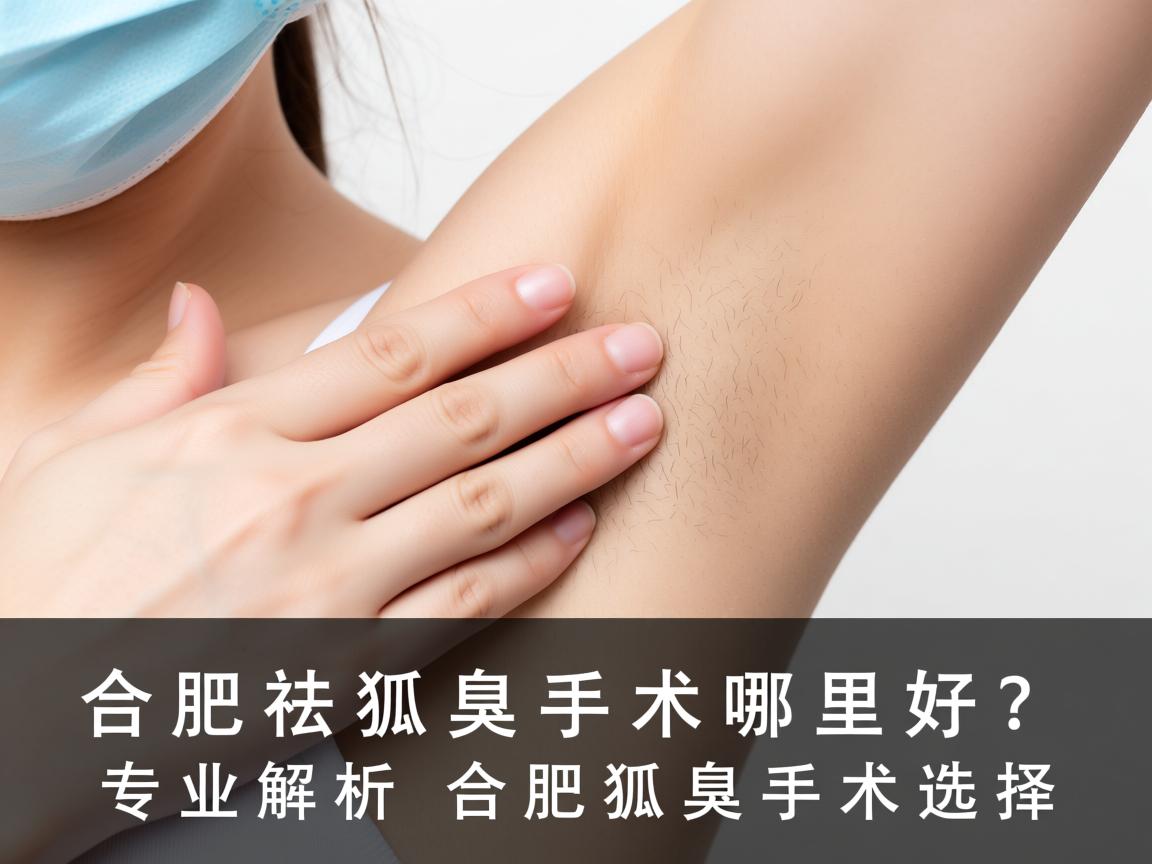 合肥祛狐臭手术哪里好？专业解析合肥狐臭手术选择