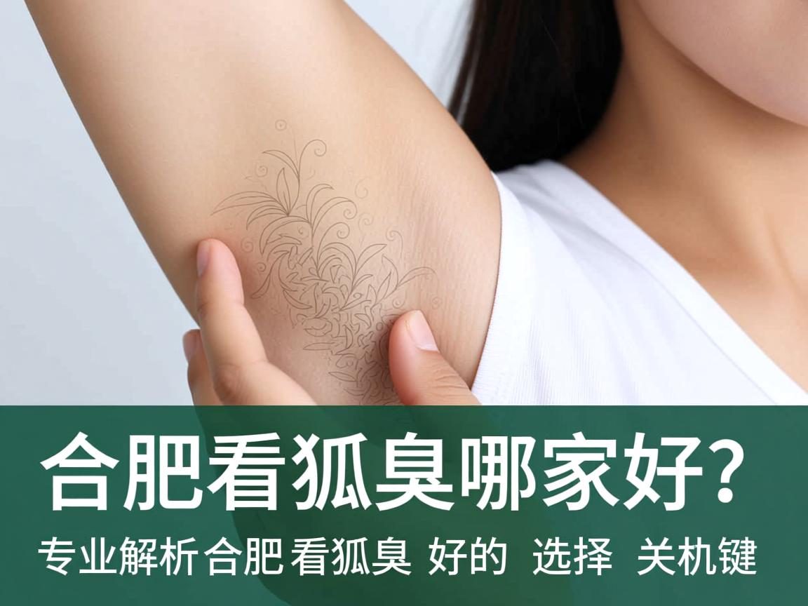合肥看狐臭哪家好？专业解析合肥看狐臭好的选择关键