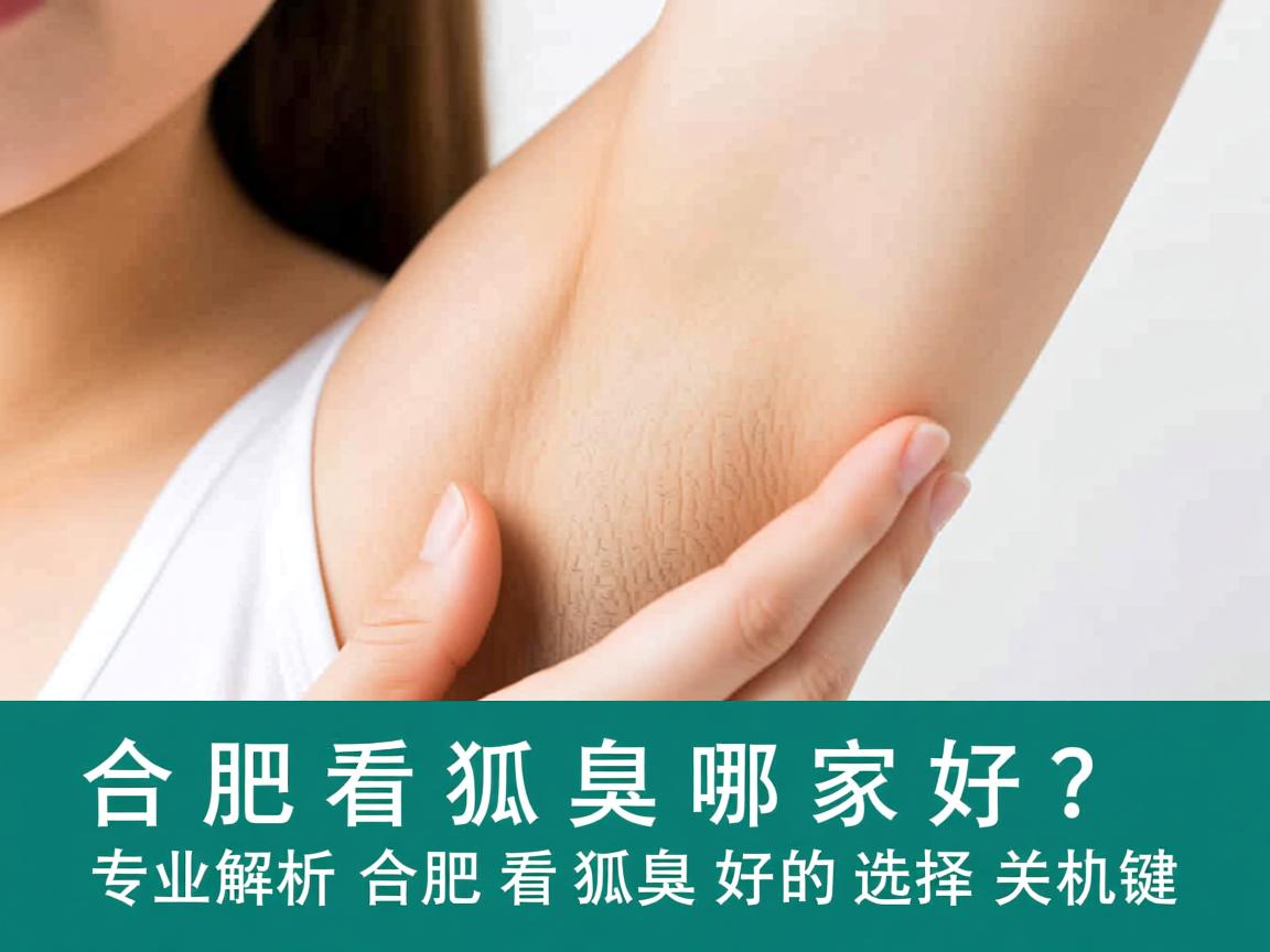 合肥看狐臭哪家好？专业解析合肥看狐臭好的选择关键