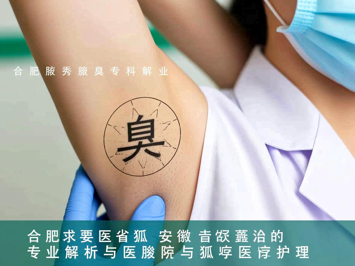 合肥腋秀腋臭专科，专业解析安徽省专治狐臭的医院与腋臭医疗护理