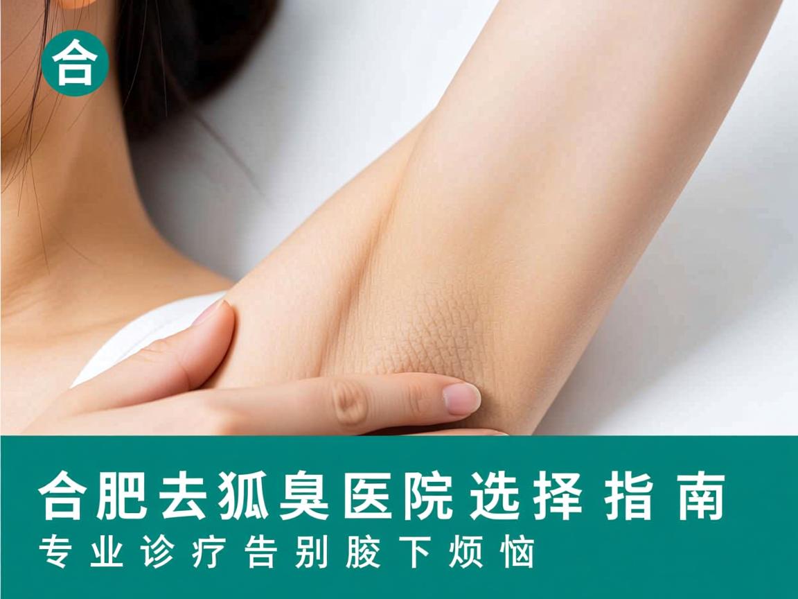 合肥去狐臭医院选择指南,专业诊疗告别腋下烦恼 合肥去狐臭医院选择指南,专业诊疗告别腋下烦恼