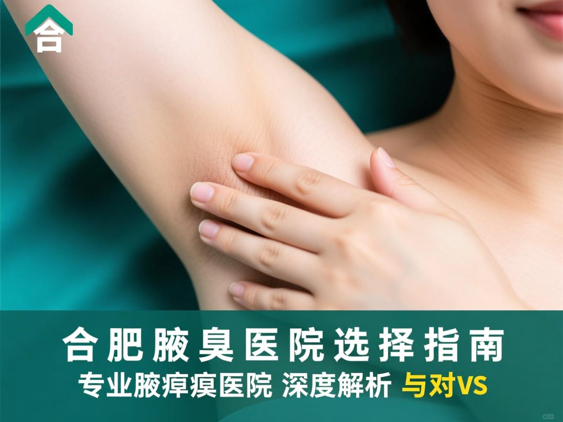 合肥腋臭医院选择指南，专业腋臭医院深度解析与对比