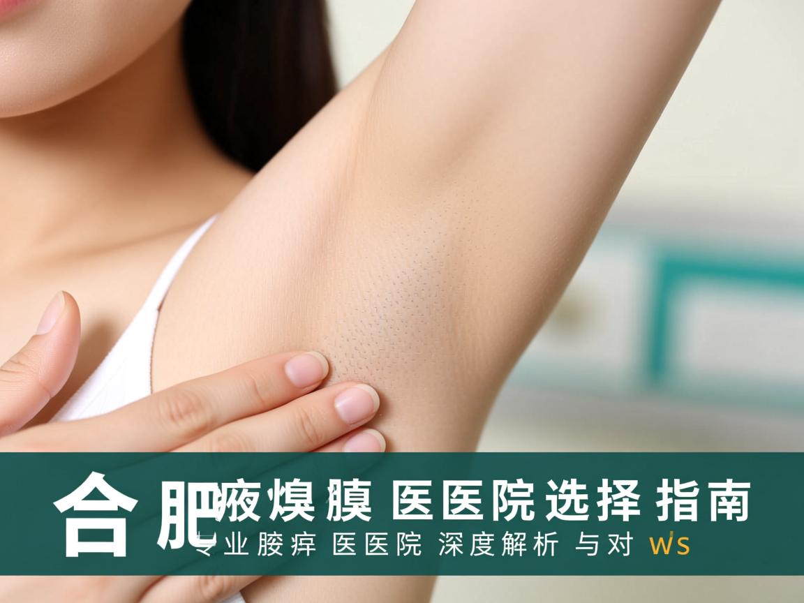 合肥腋臭医院选择指南，专业腋臭医院深度解析与对比