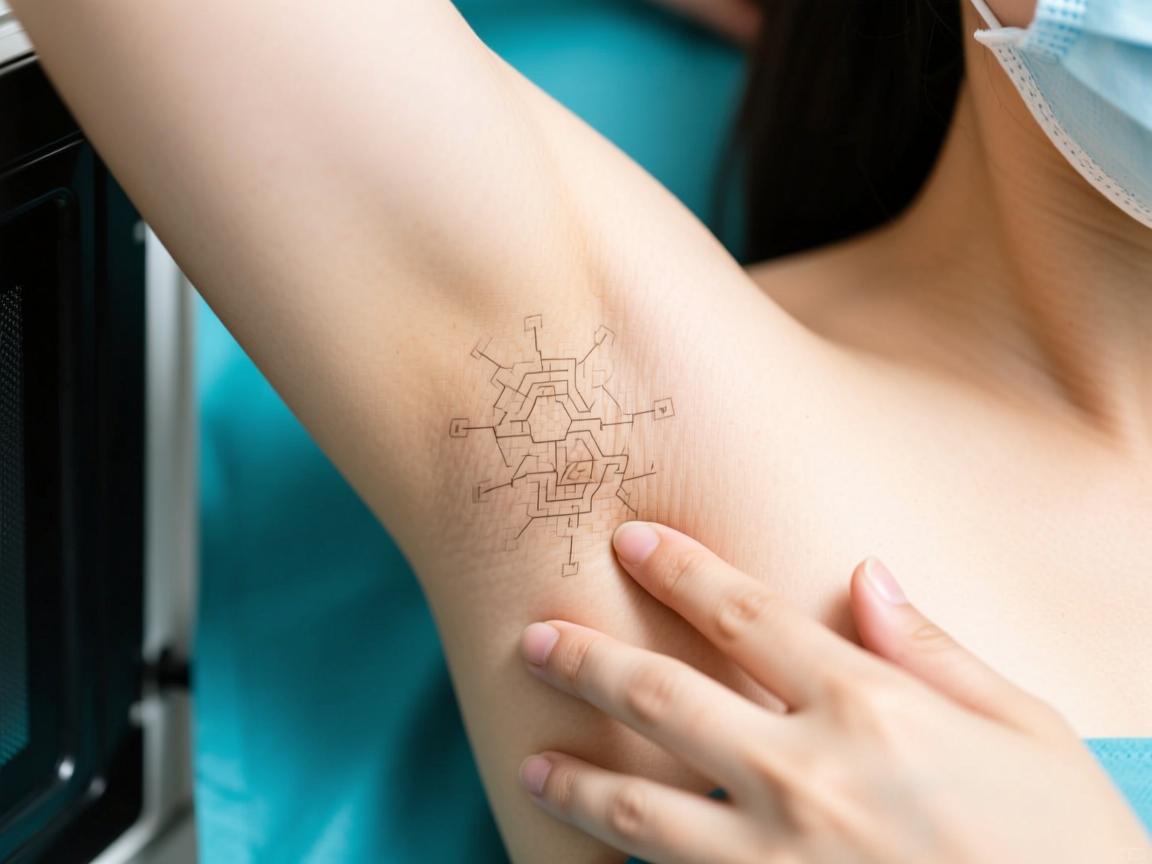 微波技术去除腋臭,详解微波去除腋臭全过程与护理 微波技术去除腋臭,详解微波去除腋臭全过程与护理