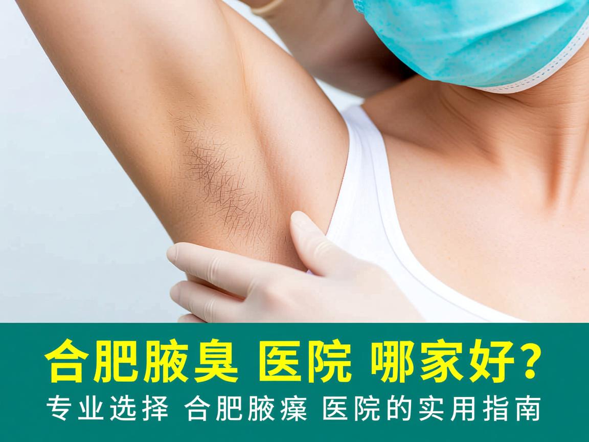 合肥腋臭医院哪家好?专业选择合肥腋臭医院的实用指南 合肥腋臭医院哪家好?专业选择合肥腋臭医院的实用指南