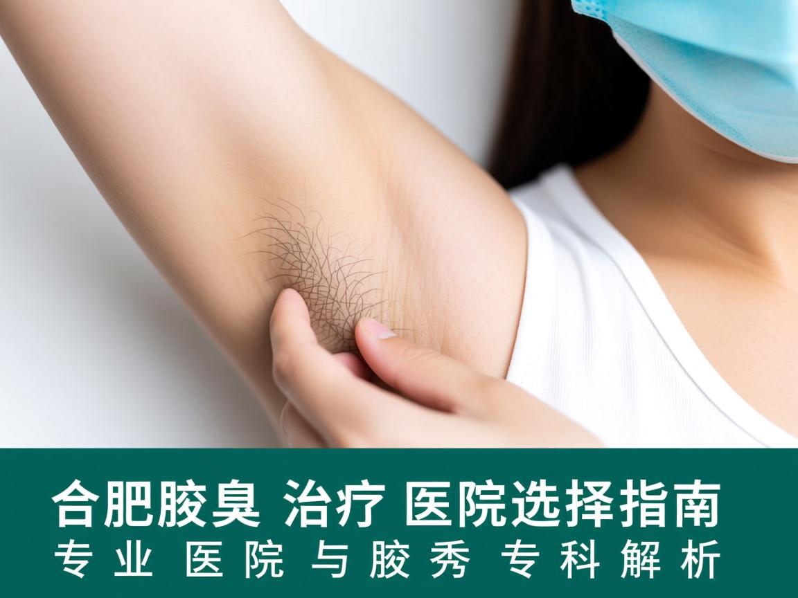 合肥腋臭治疗医院选择指南，专业医院与腋秀专科解析