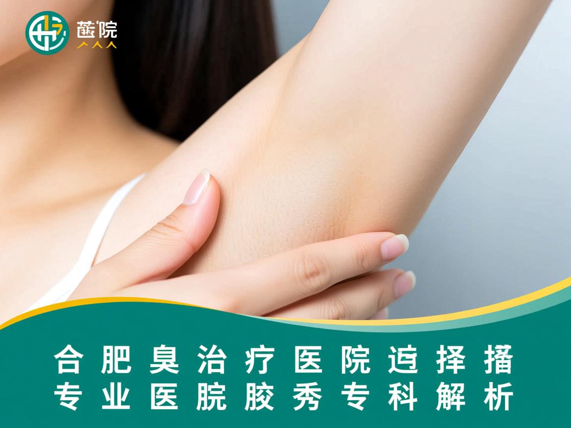 合肥腋臭治疗医院选择指南，专业医院与腋秀专科解析