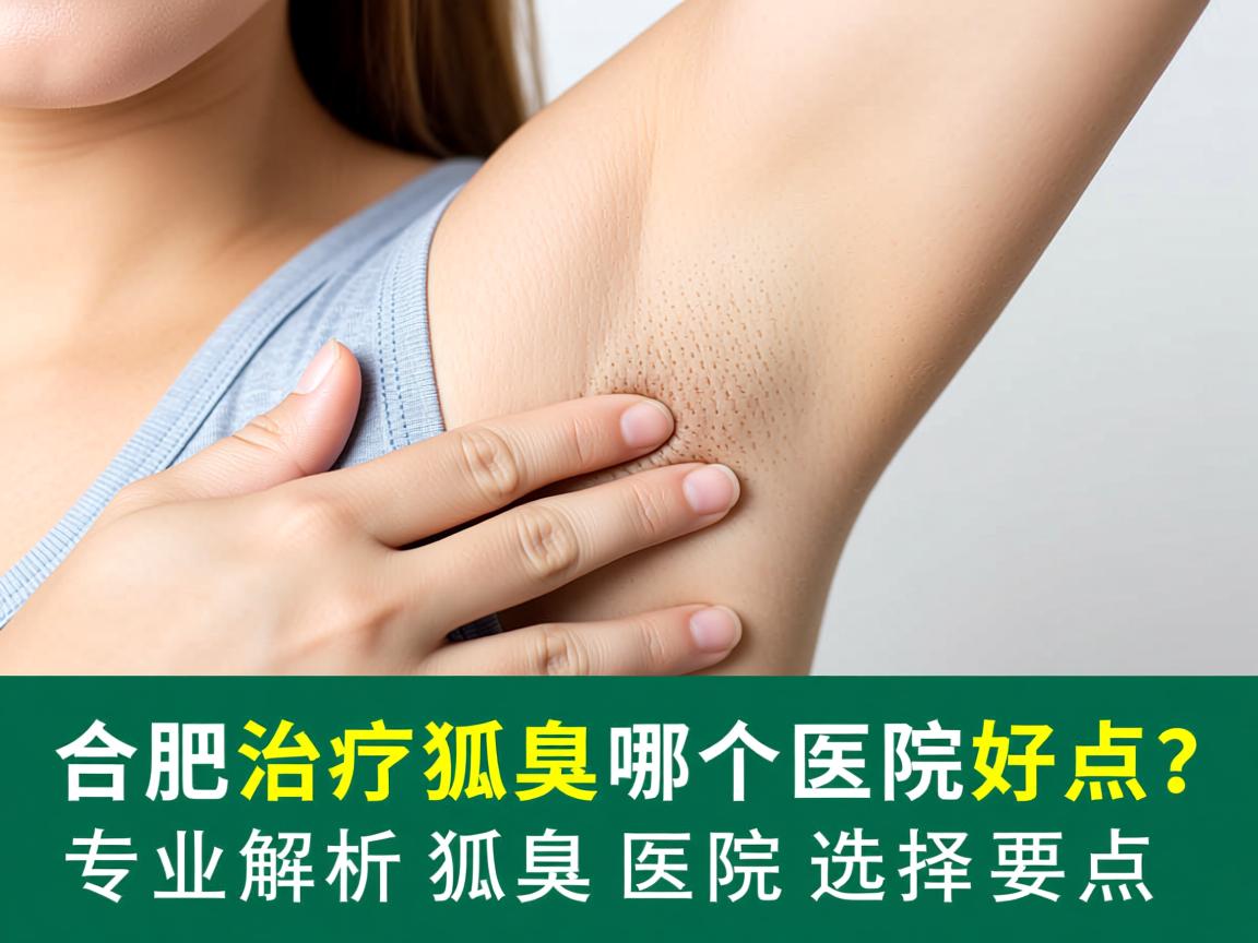 合肥治疗狐臭哪个医院好点？专业解析狐臭医院选择要点
