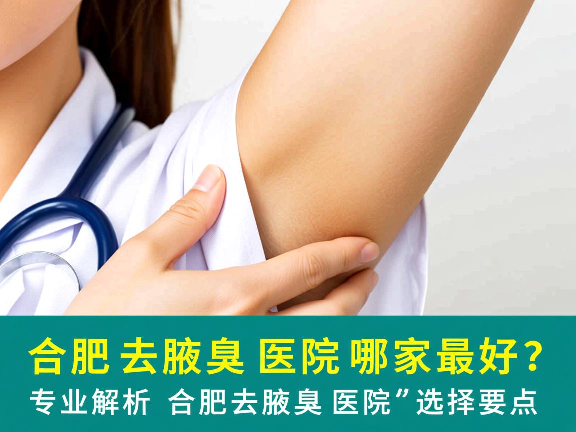合肥去腋臭医院哪家最好?专业解析合肥去腋臭医院的选择要点 合肥去腋臭医院哪家最好?专业解析合肥去腋臭医院的选择要点