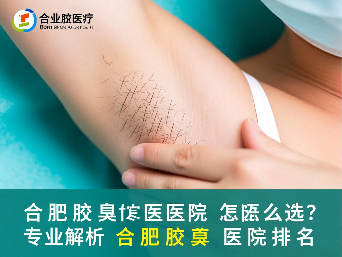 合肥腋臭医院怎么选？专业解析合肥腋臭医院排名