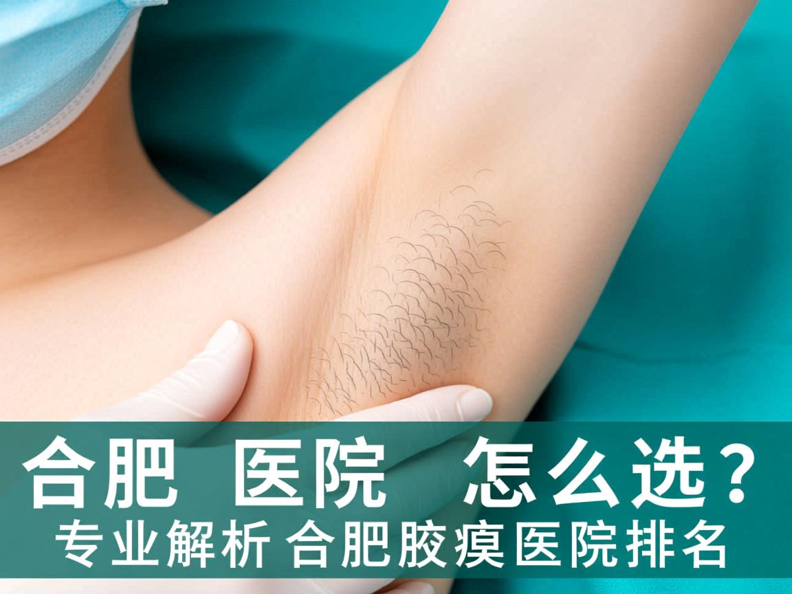 合肥腋臭医院怎么选？专业解析合肥腋臭医院排名